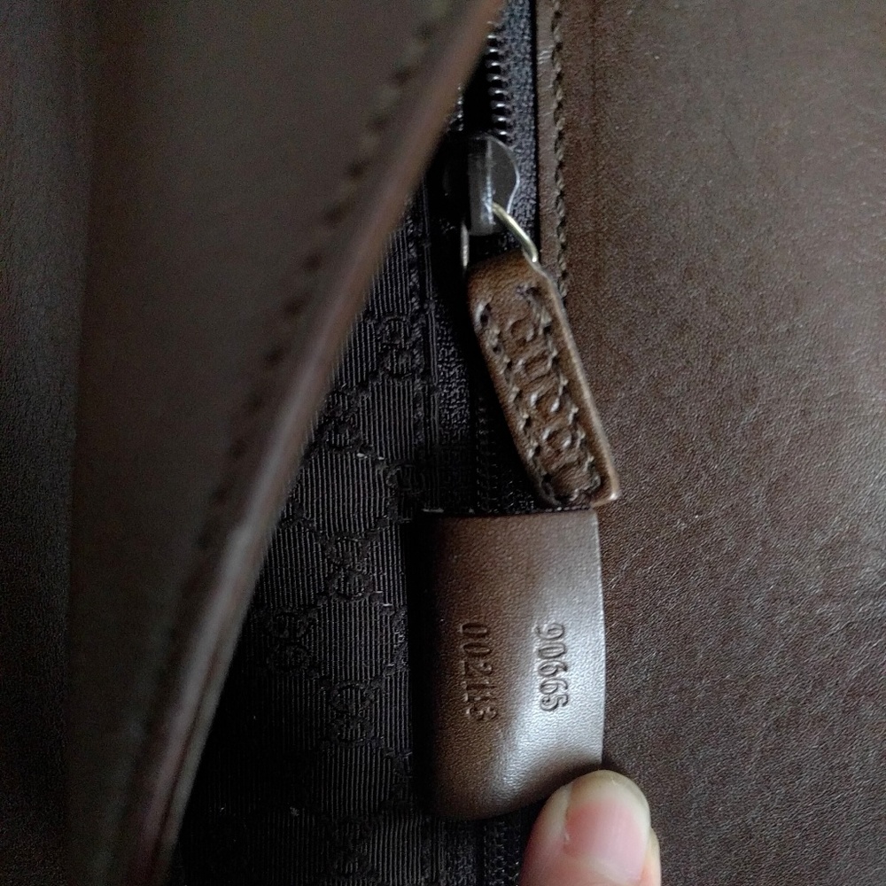 ⛔SOLD⛔Vintage Gucci Brown Leather Saddle Bag Purse - Picture 8 of 8